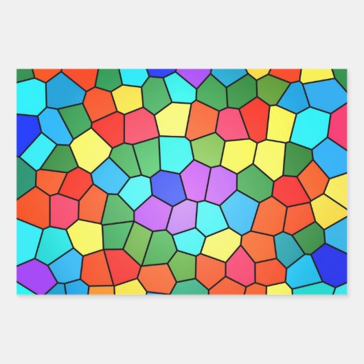 Rainbow Geschenkpapier Set (Vorderseite 2)