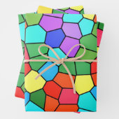 Rainbow Geschenkpapier Set (Beispiel)
