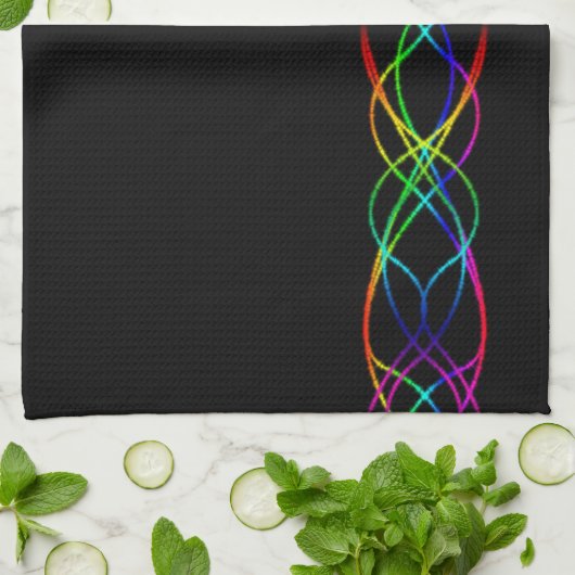 Rainbow Geschirrtuch (Gefaltet)