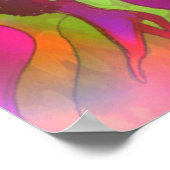 Rainbow Gesegnetes Poster (Ecke)