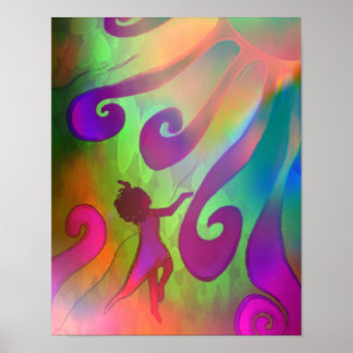 Rainbow Gesegnetes Poster