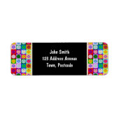 Rainbow-Gesichtsquadrate (Vorne)