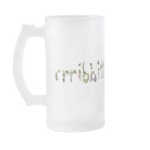 Rainbow-gestanztes Glas Look Frosch Art