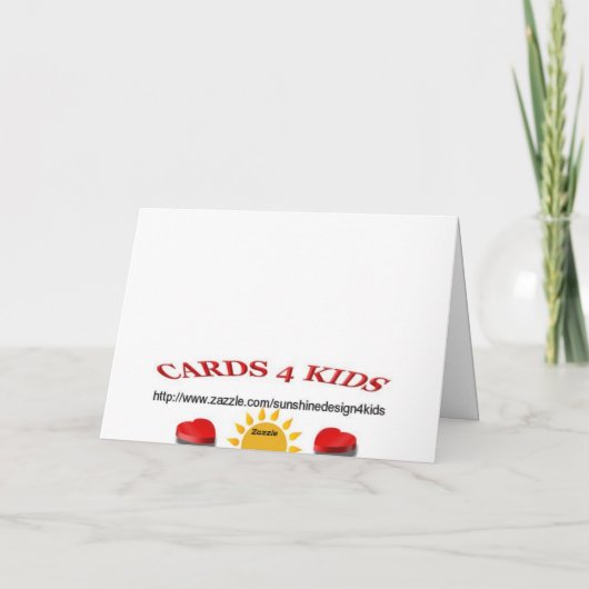 RAINBOW "Get Well bald!" Karte (Rückseite)