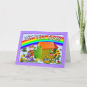 RAINBOW "Get Well bald!" Karte (Vorderseite)