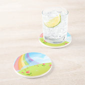 Rainbow Getränkeuntersetzer (Seite)