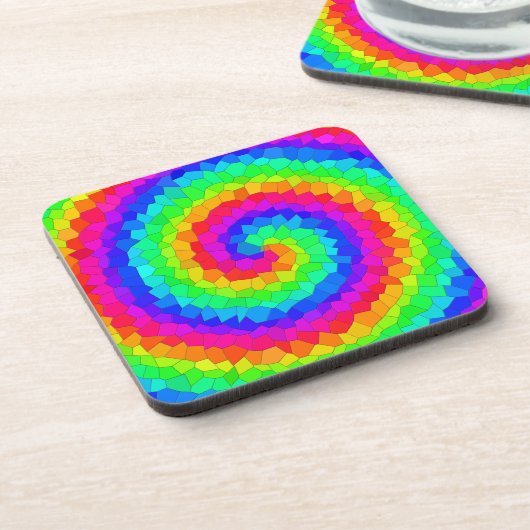 Rainbow Getränkeuntersetzer (Linke Seite)