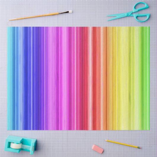 Rainbow-Gewebepapier Seidenpapier (Basteln)