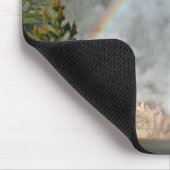 Rainbow Geyser Yellowstone w/Famous Emerson Quote Mousepad (Ecke)