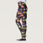 Rainbow Ghost und Pumpkin Prius Halloween Leggings (Links)