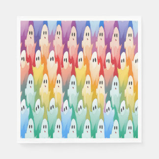 Rainbow Ghosts Serviette