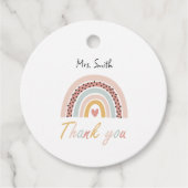 Rainbow Gift Tag Geschenkanhänger (Vorderseite)