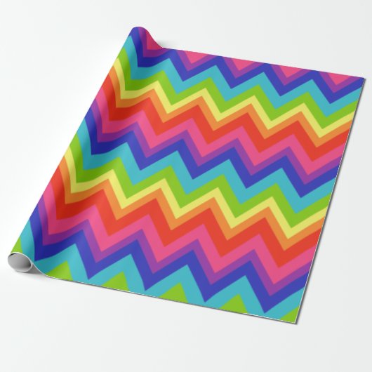Rainbow Gift Wrapping Paper Geschenkpapier (Ungerollt)