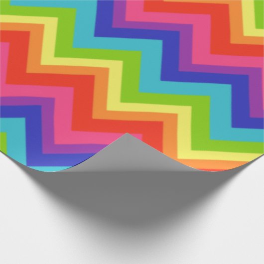 Rainbow Gift Wrapping Paper Geschenkpapier (Ecke)