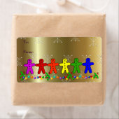 Rainbow Gingerbread (Insitu)