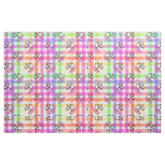 Rainbow Gingham Stoff (Fat Quarter (45,7 x 55,9 cm))