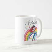 Rainbow Girl Amelie 1 Kaffeetasse (VorderseiteRechts)