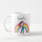 Rainbow Girl Amelie 1 Kaffeetasse (Links)