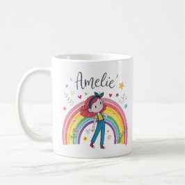 Rainbow Girl Amelie 1 Kaffeetasse