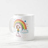 Rainbow Girl Amelie 2 Kaffeetasse (Vorderseite Links)