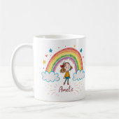Rainbow Girl Amelie 2 Kaffeetasse (Links)