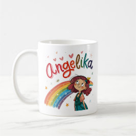 Rainbow Girl Angelika 1 Kaffeetasse