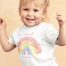 Rainbow Girl Baby T-shirt