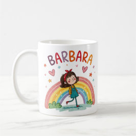 Rainbow Girl Barbara 1 Kaffeetasse