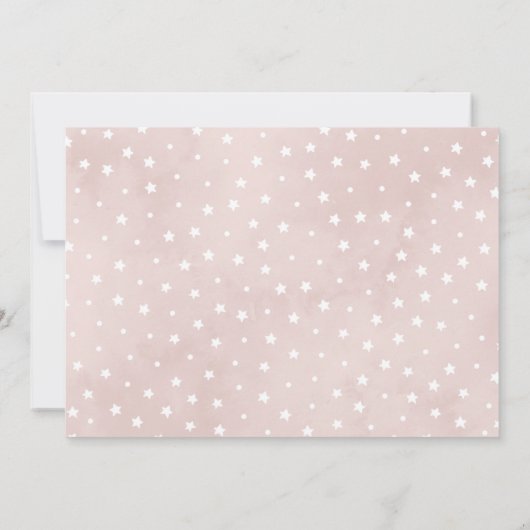 Rainbow Girl Einladung (Rückseite)