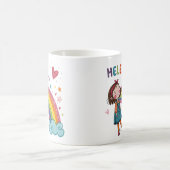 Rainbow Girl Helena 2 Kaffeetasse (Mittel)