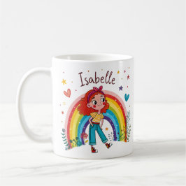 Rainbow Girl Isabelle Kaffeetasse
