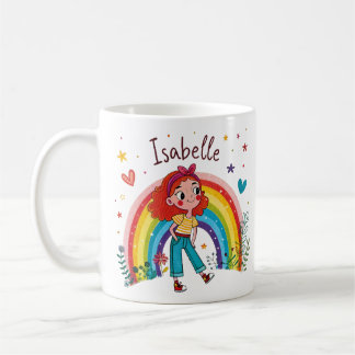 Rainbow Girl Isabelle Kaffeetasse