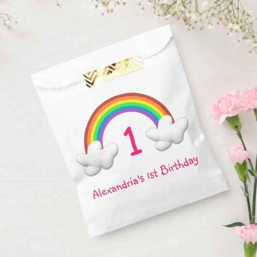 Rainbow Girl jeden Geburtstag Geschenktütchen (Versiegelt)