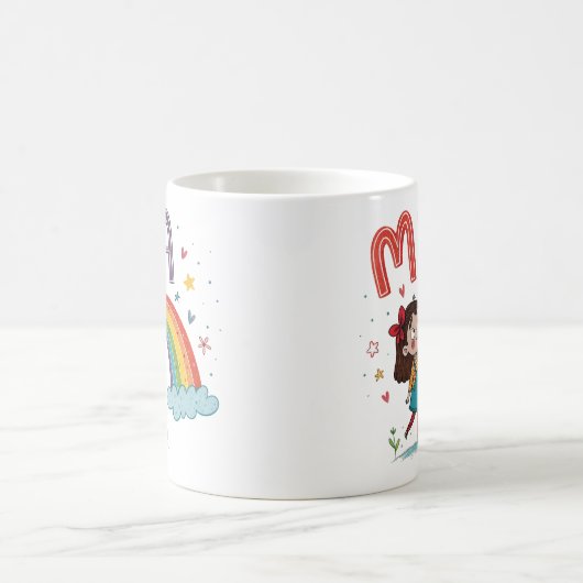 Rainbow Girl Mia 1 Kaffeetasse (Mittel)