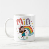 Rainbow Girl Mia 1 Kaffeetasse (Links)
