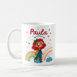 Rainbow Girl Paula 2 Kaffeetasse