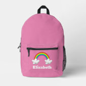 Rainbow Girls Bedruckter Rucksack (Vorderseite)