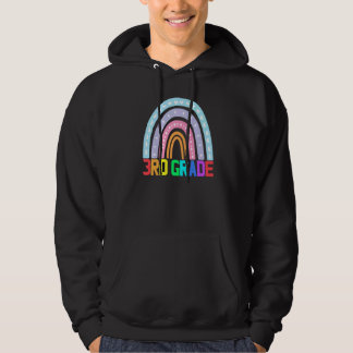 Rainbow Girls Boys Teacher Team 3rd Gr Hoodie