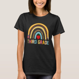 Rainbow Girls Boys Teacher Team 3rd Gr T-Shirt
