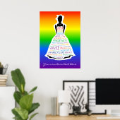 Rainbow Girls, Freemason Youth Custom Poster Gesch (Heimbüro)