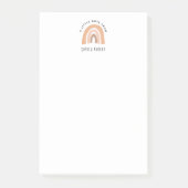 Rainbow Girls Stationery Notepad Post-it Klebezettel (Vorderseite)