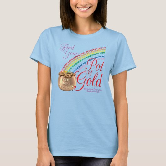 Rainbow Girls T - Shirt (Vorderseite)