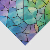 Rainbow Glass Decoupage Seidenpapier (Ausschnitt)