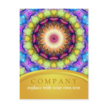 Rainbow Glass Holistic Mandala