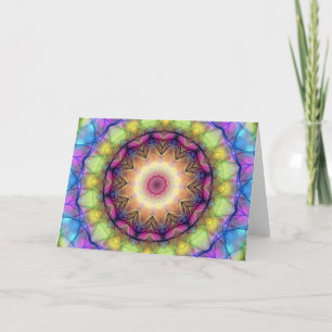Rainbow-Glass Karte