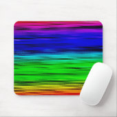 Rainbow Glass Mousepad (Mit Mouse)