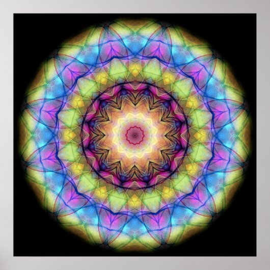 Rainbow-Glass Poster (Vorne)