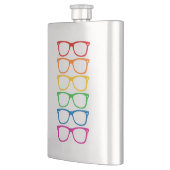Rainbow Glasses Flachmann (Links)
