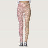 Rainbow Glitter  Leggings (Vorderseite)