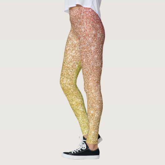 Rainbow Glitter  Leggings (Links)